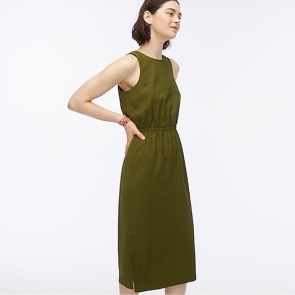 J Crew Button-back midi dress - Picture 2 of 11